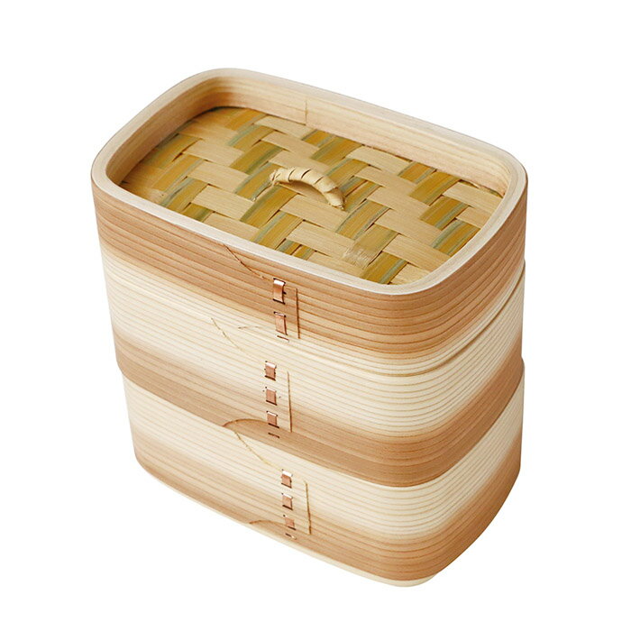 【送料無料】『用美 ようび メスティンせいろ 2段』【四角 せいろ 蒸し料理 飲茶 蒸し野菜 調理 アウトドア ヘルシー】