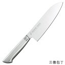 『ナチュラルベーシック 三徳包丁 165mm』【三徳 包丁 ステンレス 一体型 サビにくい キッチン 調理 雑貨】