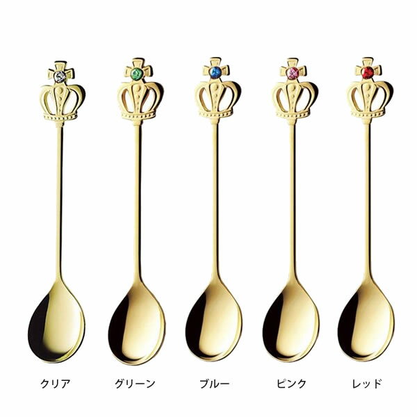 『ロイヤルクラウン コーヒースプーン ゴールド...の紹介画像2