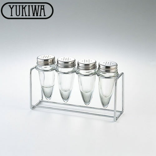 『ユキワ スパイスセット G-041』【YUKIWA テーブルウェア キッチン 調味料入れ スパイスボトル 塩 こしょう ペッパー ソルト 容器 ボトル】