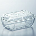 【送料無料】『リュミナルク バターケース 牛レリーフ』【smtd-KD】 【バター 容器 バター入れ キッチン小物 ケース ガラス】