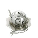 【SALE!セール】『ポット型 ティーストレーナー』【TEA&COFFEE キッチン雑貨 キッチン用品 茶こし 茶漉し ストレーナー ティーストレーナー お茶 ...