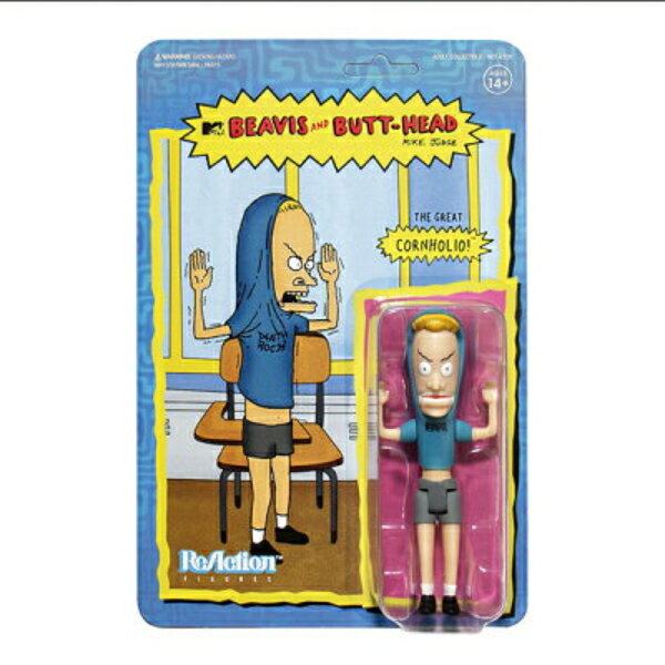 BEAVIS AND BUTT-HEAD（ビバースアンドバットヘッド）Beavis and Butt-Head ReAction Figure - The Great Cornholio …