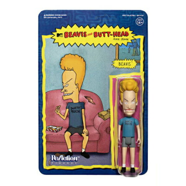 BEAVIS AND BUTT-HEADiro[XAhobgwbhjBeavis and Butt-Head ReAction Figure - Beavis SUPER7 / X[p[7 ANV tBMA gC zr[  AJG AJG MTV Aj  ItBV CZX