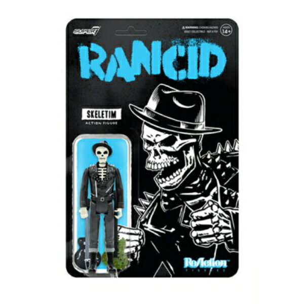 商品ID RE-RANCW04-SKH-01 商品名 Rancid ReAction Figure Wave 4 - Skeletim Hat サイズ フィギュア高さ：9cm パッケージサイズ：15.2cm × 22.8cm ※若干の誤差は...