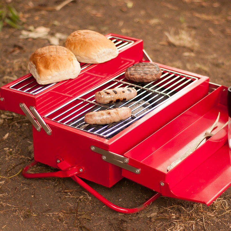 BBQ ツールボックス SUCKUK ソロキャンプ どこでもバーベキュー 家族で お庭で アウトドア