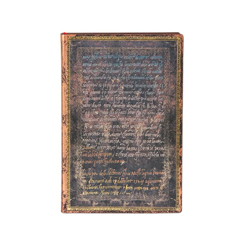 乐天商城 - paperblanks FLEXIS ミケランジェロ Handwriting 「手跡」 ミニサイズ ソフトカバー 罫線 ペーパーブランクス