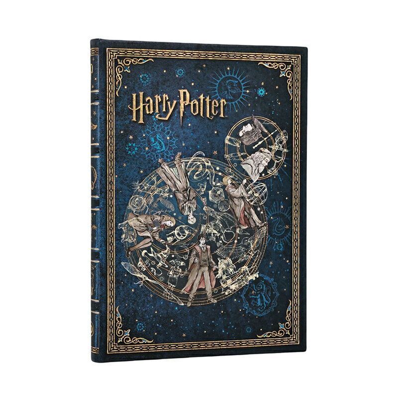 乐天商城 - Paperblanks ペーパーブランクス ミディ Harry Potter ハリーポッター ホグワーツの伝説 無地