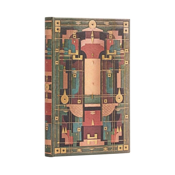 ペーパーブランクス　ノート　ジビル・パイの製本 ライオンの巣穴 ミニサイズ 罫線　ハードカバー