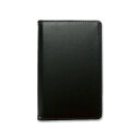 B7 スリムバインター手帳　ブラック　黒　システム手帳　mini6サイズ ポケットサイズ