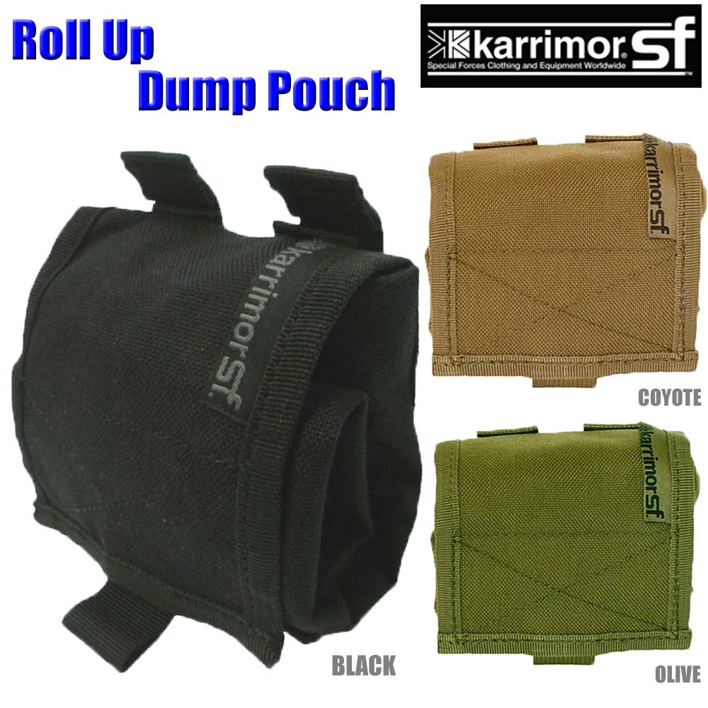 【正規輸入代理店直売】karrimor SF Roll Up Dump Pouch M020 カリマー SF ロールアップ ダンプポーチ【ミリタリー ポーチ】