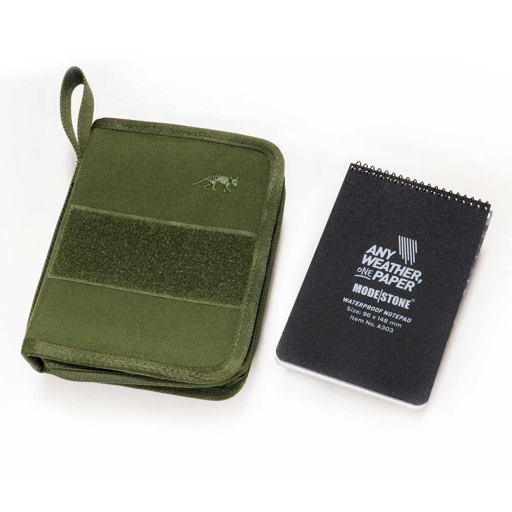 モードストーン 耐水ノート A6 + キャリアー セット (A303ブラック + 7617) オフィサーズパッド A6変形 + タスマニアンタイガー タクティカ...