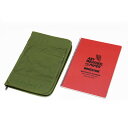 モードストーン 耐水ノート A4 + キャリアー セット (C45レッド + D102) サイドスパイラル ノートブックA4 + カリマーSF ノートブック ケ...