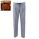 【10%OFFクーポン 期間限定】チルコロ CIRCOLO 1901 パンツ CN3478 ブルー メンズ 【ラスト1点 50サイズ】