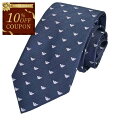 【10%OFFクーポン対象 枚数限定】 エンポリオ アルマーニ EMPORIO ARMANI ネクタイ 2R642 00135 ネイビー メンズ 就職祝い 誕生...
