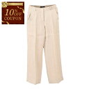 【10%OFFクーポン対象 枚数限定】 ウィークエンド マックスマーラ WEEKEND MAXMARA パンツ 51311231600 MALIZIA 23 ベージュ 2023SS レディース 【再入荷なし 在庫限り】