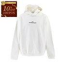 【10%OFFクーポン対象】 メゾン マルジェラ Maison Margiela スウェットパーカー S25503 S50GU0167 961 ホワイト 202...