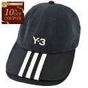 【10%OFFクーポン対象】 ワイスリー Y-3 キャップ Y-3 3S CAP JN7183 ブラック 2025年春夏新作 2025SS メンズ レディース