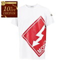 【10%OFFクーポン 期間限定】モンクレール MONCLER クルーネック半袖Tシャツ 8C01108 8390Y 001 ホワイト メンズ 【ラスト1点 M...