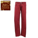 【10%OFFクーポン 期間限定】ピーティーゼロチンクエ PT05 パンツ TU10 C6 P6WL 0660 VAIL レッド メンズ 【ラスト1点 34サイ...