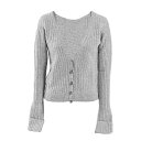 パトリツィアペペ PATRIZIA PEPE カーディガン 8M0527 A255S413 グレー レディース カシミヤ