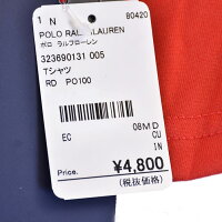 ポロ ラルフローレン ビックポニー プリントTシャツ POLO RALPHLAUREN 323690131 005 レッド