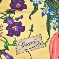 グッチ ガーデン プリント スカーフ シルク GUCCI 508070 レッド 【レディース】