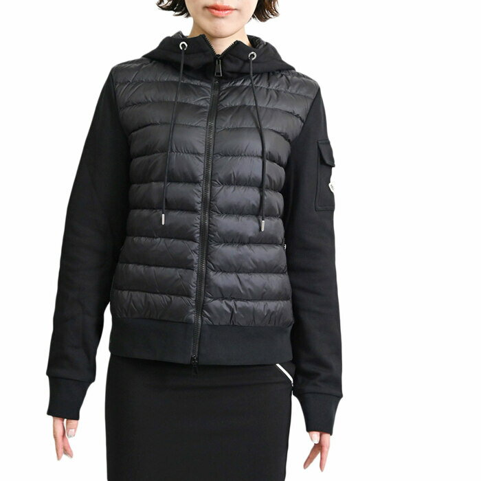 大特価アウトレット モンクレール ジップアップパーカー スウェット Moncler 8g523 00 809dh 999 ブラック レディース 初回限定 Enko Com Uy