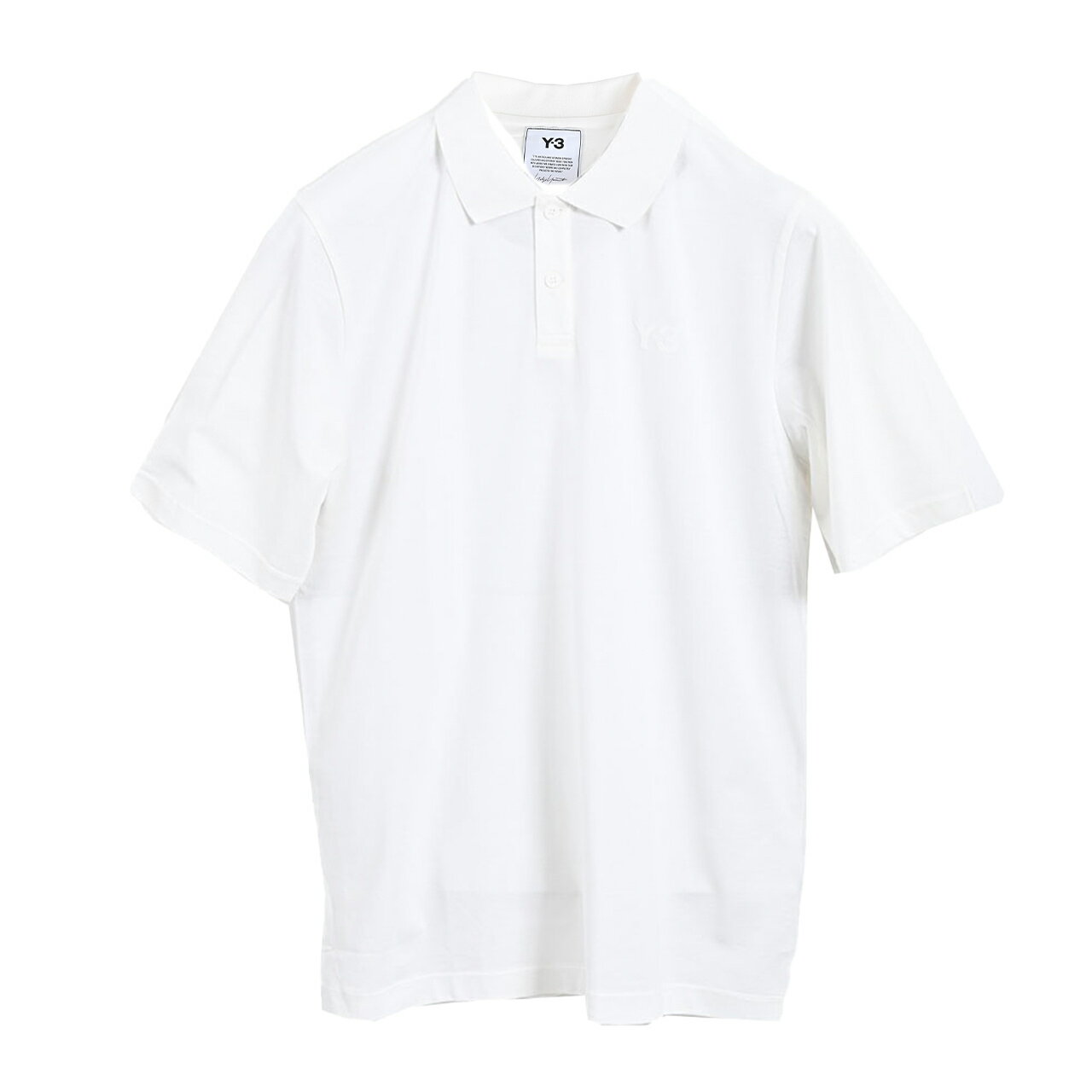 ワイスリー ポロシャツ Y-3 FN3356 M CLASSIC PIQUE POLO ホワイト ラスト1点 【贈り物ギフト】 ラスト1点 ゴルフ ゴルフウェア