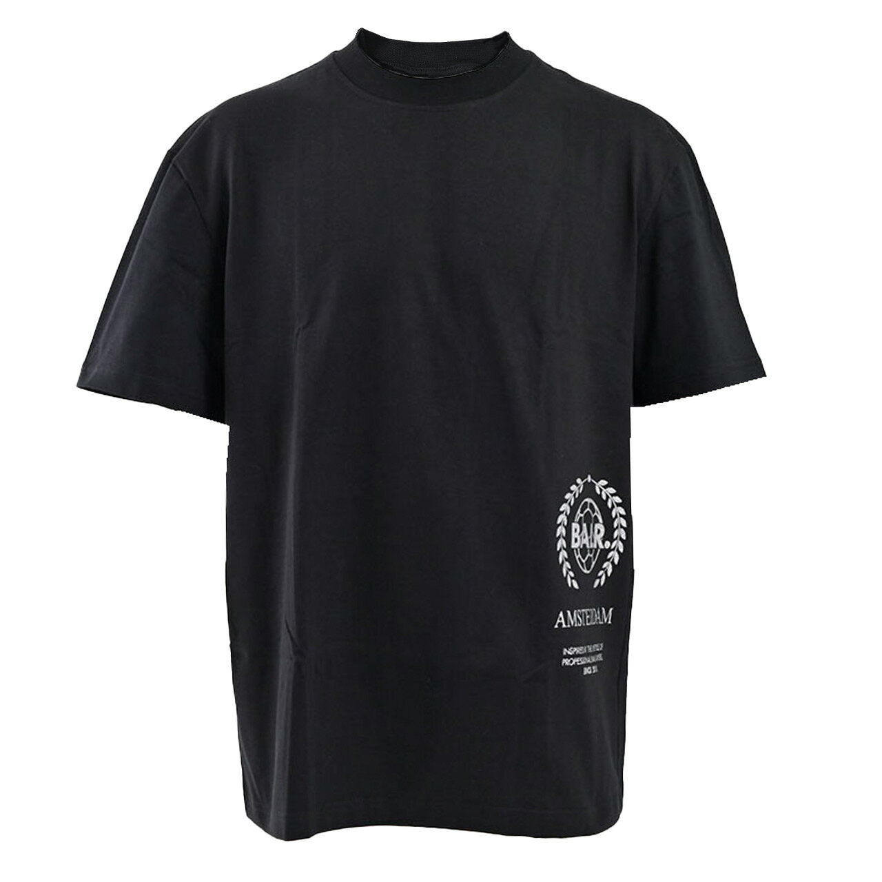 ボーラー Print Back Amsterdam 半袖 Tシャツ BALR. B1112.1017 Jet black ブラック 2021年春夏新作   残り1点のみ