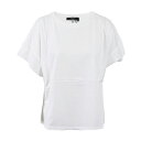 【5 OFFクーポン対象 期間限定】マックスマーラ ウィークエンド Tシャツ MAXMARA WEEKEND PALMA 59411611000 2 ホワイト 2021年春夏 ギフト 【特別価格 期間限定】