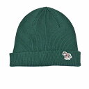 ポールスミス PAUL SMITH ニット帽 M2A 582E AV250 ZEBRA BEANIE 38 グリーン レディース ラスト1点 ラストチャンス 【限定価格】 ギフト