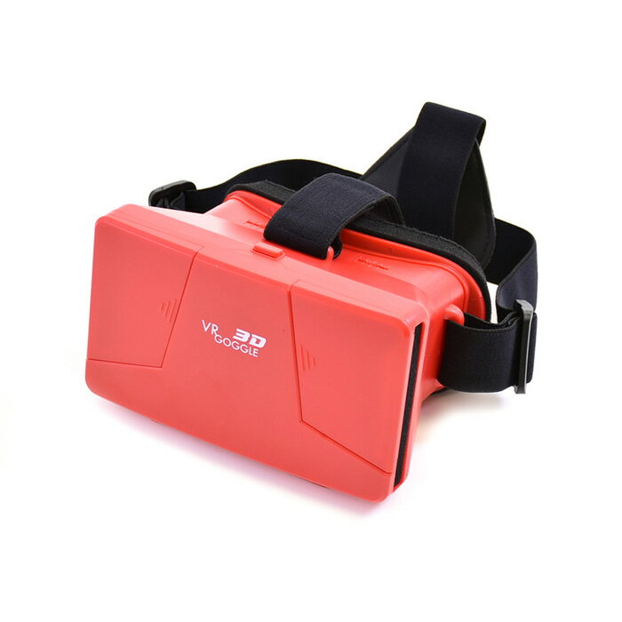 3D ゴーグル VR 3D GOGGLE ヘッドセット 4990091319414 レッド メンズ レディース ギフト