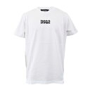 ディースクエアード DSQUARED2 クルーネック半袖Tシャツ S71GD1168 S23847 100 ホワイト 2022年春夏新作 メンズ 【限定価格】 【off_overforty】