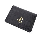 ジミーチュウ 【5%OFFクーポン対象 期間限定】ジミー チュウ JIMMY CHOO 名刺入れ JC CARD CASE J000150424001 ブラック メンズ レディース 【限定価格】 ギフト