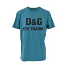 ドルチェ&ガッバーナ ドルチェ＆ガッバーナ DOLCE&GABBANA Tシャツ G8JX7TG7WVU1 S9013 グリーン メンズ