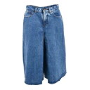 メゾン マルジェラ Maison Margiela キュロット S51MA0446 S30744 961 961 ブルー レディース 【ラスト1点 40サイズ】