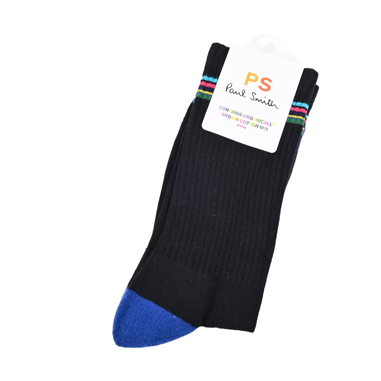 ピーエス　ポール・スミス PS Paul Smith ソックス MEN SOCK SPORT STRIPE M2A400MOAF344 78 ブラック 2022AW メンズ