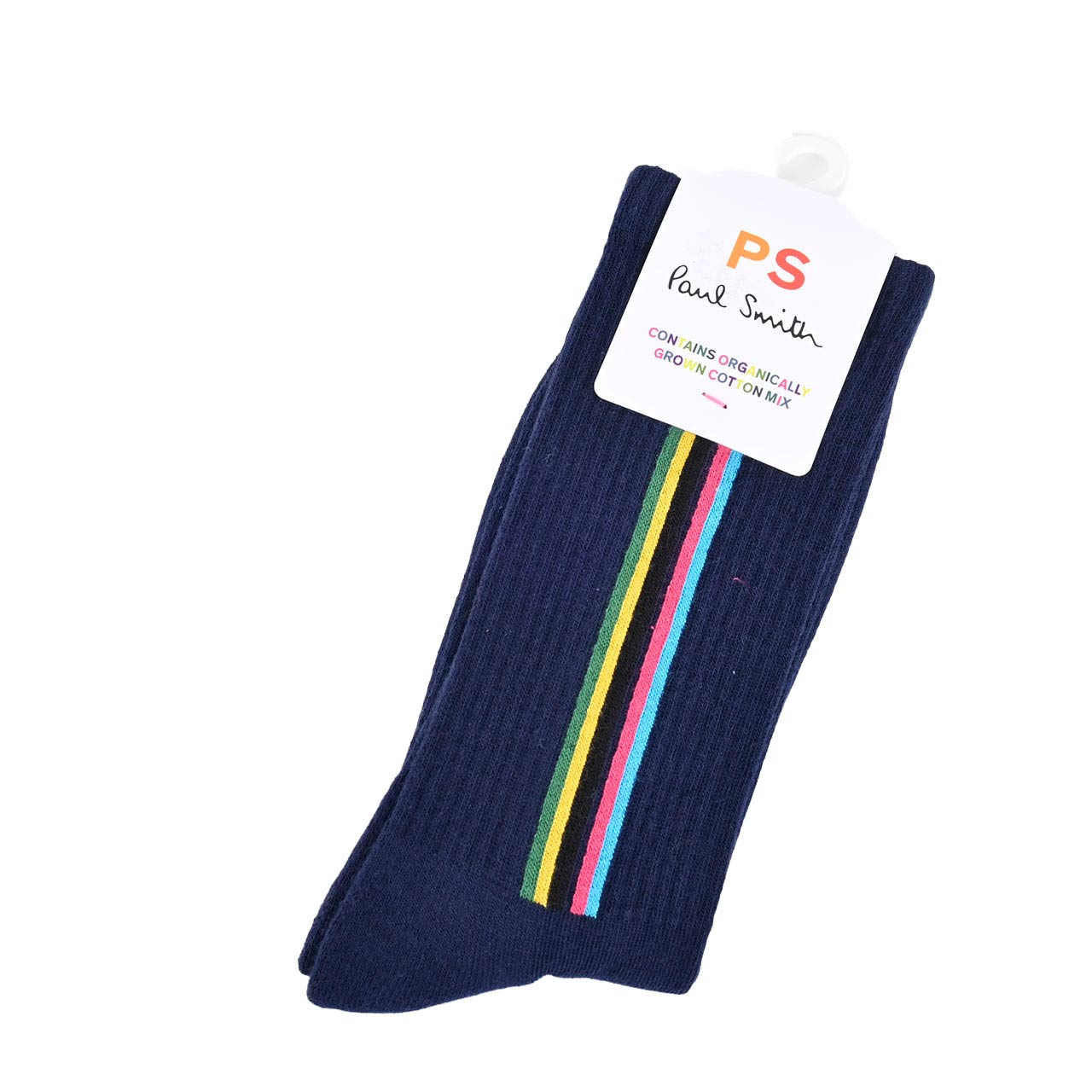 ピーエス ポール スミス PS Paul Smith ソックス MEN SOCK TRAM SPORT M2A400MOAF718 47 ネイビー 2022AW メンズ