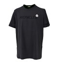 モンクレール MONCLER Tシャツ 8C000 22 8390T 999 ブラック メンズ 