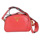 プラダ PRADA ショルダーバッグ 1BH130 VNOO 2BBE F0EOO レッド レディース ギフト 残り1点のみ