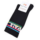 ポールスミス PAUL SMITH ソックス MEN SOCK ARI LOGO M2A 400MO K042 79 0 79 ブラック メンズ 【限定価格】 残り1点のみ