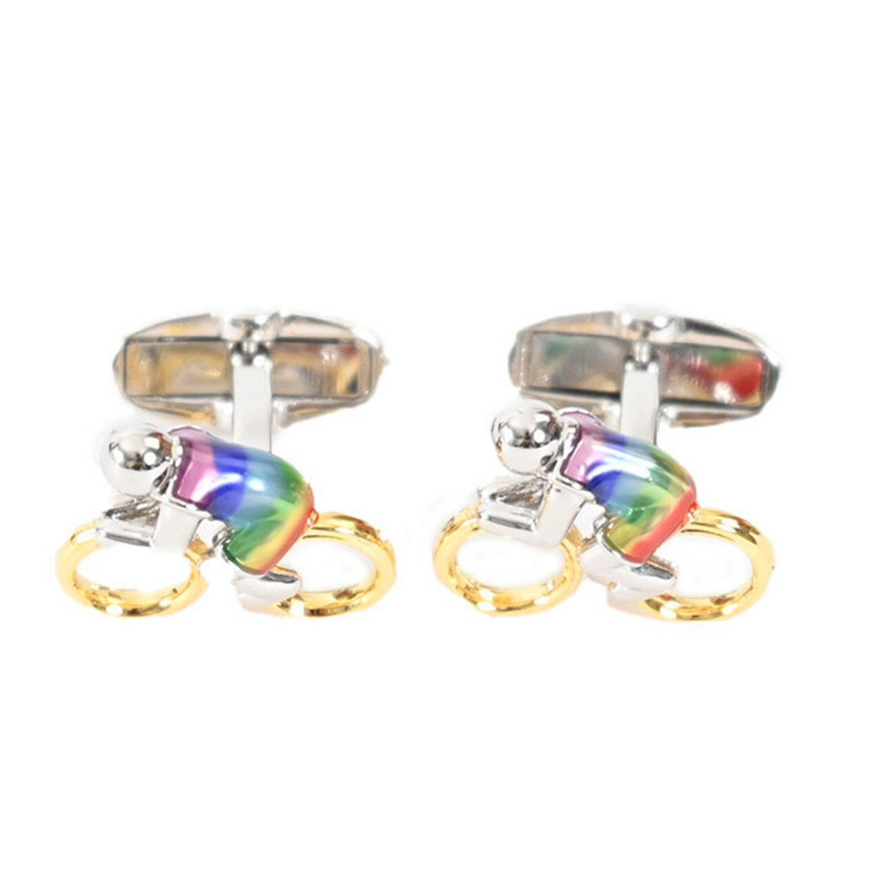 ポールスミス PAUL SMITH カフス MEN CUFFLINK CYCLE M1A CUFF JCYCLE 97 マルチ 2023SS メンズ 【限定価格】