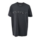 【5%OFFクーポン対象 期間限定】ジバンシィ GIVENCHY Tシャツ BM717L3Y6B 001 ブラック メンズ 【ラスト1点 サイズS】 【特別価格 期間限定】