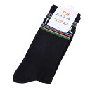 ピーエス ポールスミス PS Paul Smith ソックス MEN SOCK LOGO BIG M2A400MOAF659 79 ブラック メンズ 新生活応援...