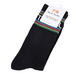 ピーエス ポール スミス PS Paul Smith ソックス MEN SOCK LOGO BIG M2A400MOAF659 79 ブラック メンズ 【限定価格】