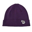 ピーエス ポールスミス PS Paul Smith キャップ MEN BEANIE ZEBRA M2A383MKJZEBRA 59 パープル メンズ