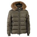 【10%OFFクーポン対象】モンクレール MONCLER ダウンジャケット MARQUE 256 グリーン メンズ 【最終入荷 売り切りセール】