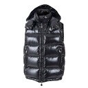 モンクレール MONCLER ダウンベスト BORMES 999 ブラック メンズ