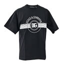 ドルチェ&ガッバーナ ドルチェ＆ガッバーナ DOLCE&GABBANA Tシャツ G8PN9T G7J6B N0000 ブラック 2023AW メンズ 【off_overthirty】